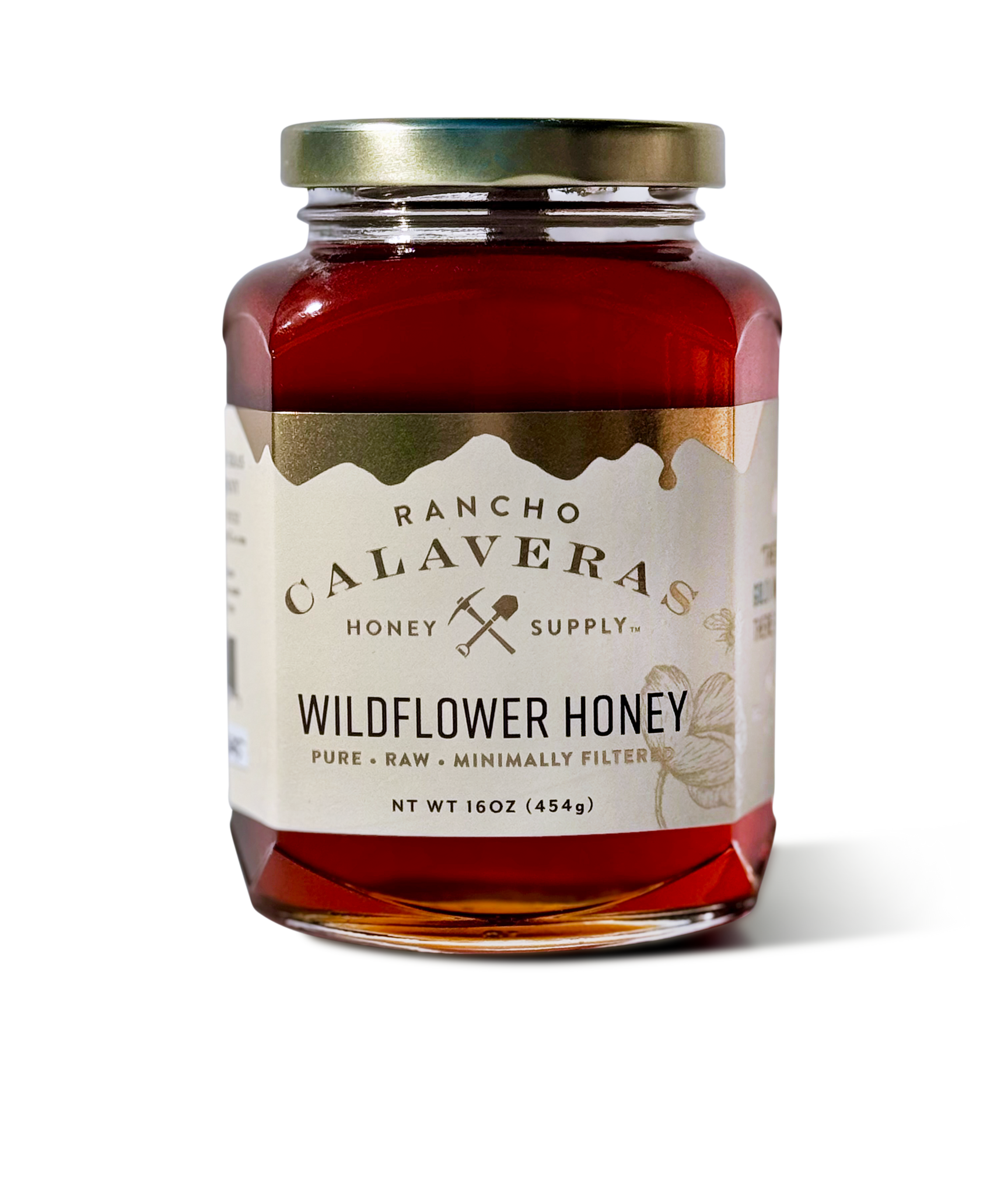 16 oz Jar Wildflower Honey
