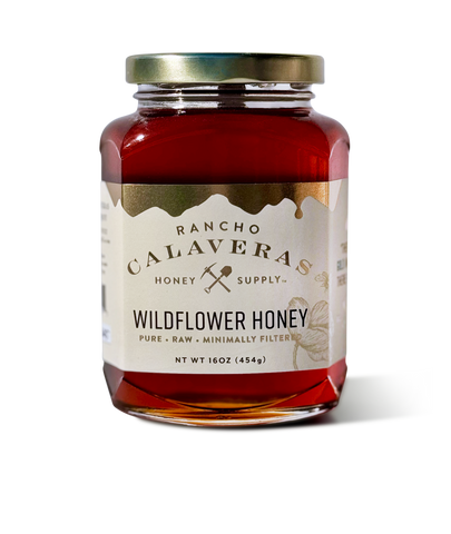 16 oz Jar Wildflower Honey