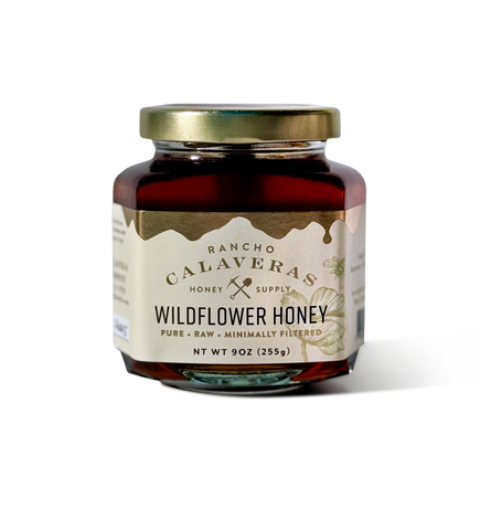 9 oz Jar Wildflower Honey