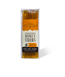 Orange Blossom Honey Straws Pack of 12