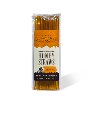 Orange Blossom Honey Straws Pack of 12